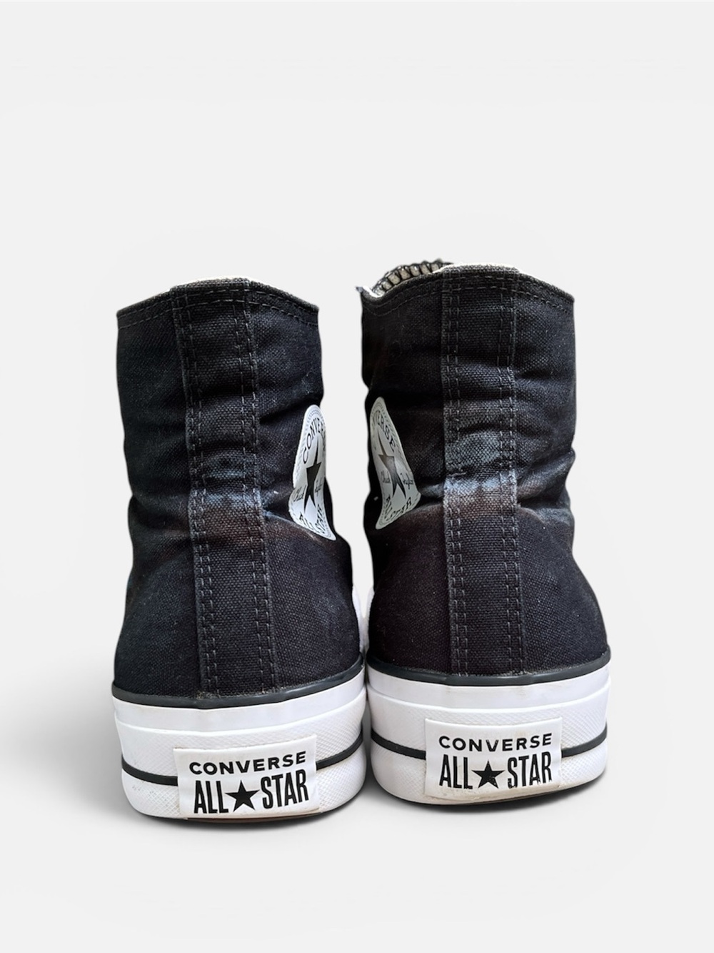 Converse Chuck Taylor All Star Lift High Top Sneaker in Black Women’s Size 10 - Picture 6 of 11